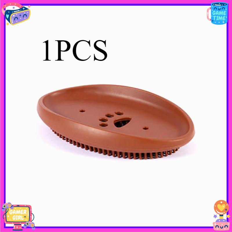 1 шт. Многофункциональная силиконовая мыльница с щеткой - Компактный овальный дизайн, Прочная и легко моющаяся, Идеально подходит для кухни, ванной комнаты коричневый
1 шт. Многофункциональная силиконовая мыльница с щеткой - Компактный овальный дизайн, Прочная и легко моющаяся, Идеально подходит для кухни, ванной комнаты коричневый