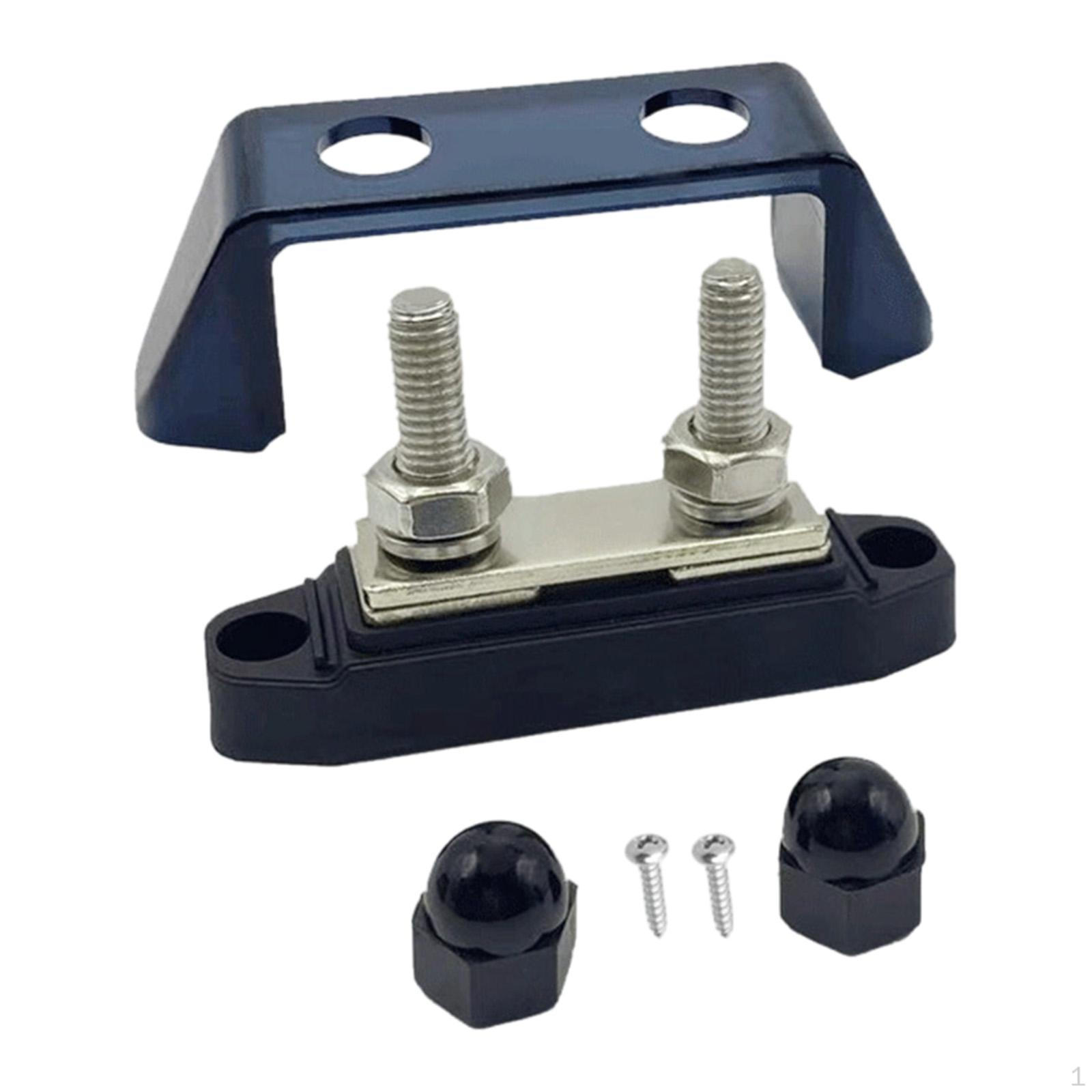 Distribution Block with Collector, 200A, 12-48V, Easy to Install, Replacement Marine Terminal M10 Black
Distribution Block with Collector, 200A, 12-48V, Easy to Install, Replacement Marine Terminal M10 Black