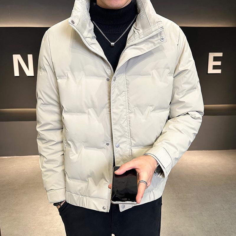 Men s White Duck Down Jacket: Versatile 2-Way Zipper, Short, Solid Color, Winter Warmth. L
Men s White Duck Down Jacket: Versatile 2-Way Zipper, Short, Solid Color, Winter Warmth. L