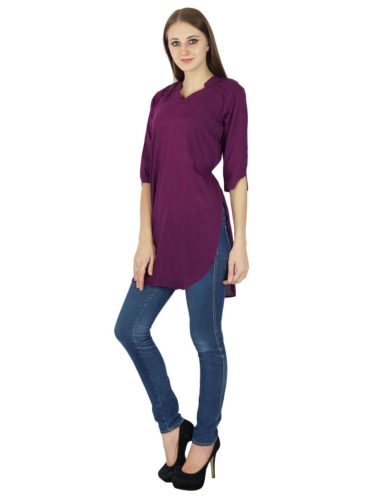 Жіноча повсякденна сукня з однотонної бавовни Курті індійського етнічного Боллівуду 8 фіолетовий
Жіноча повсякденна сукня з однотонної бавовни Курті індійського етнічного Боллівуду 8 фіолетовий