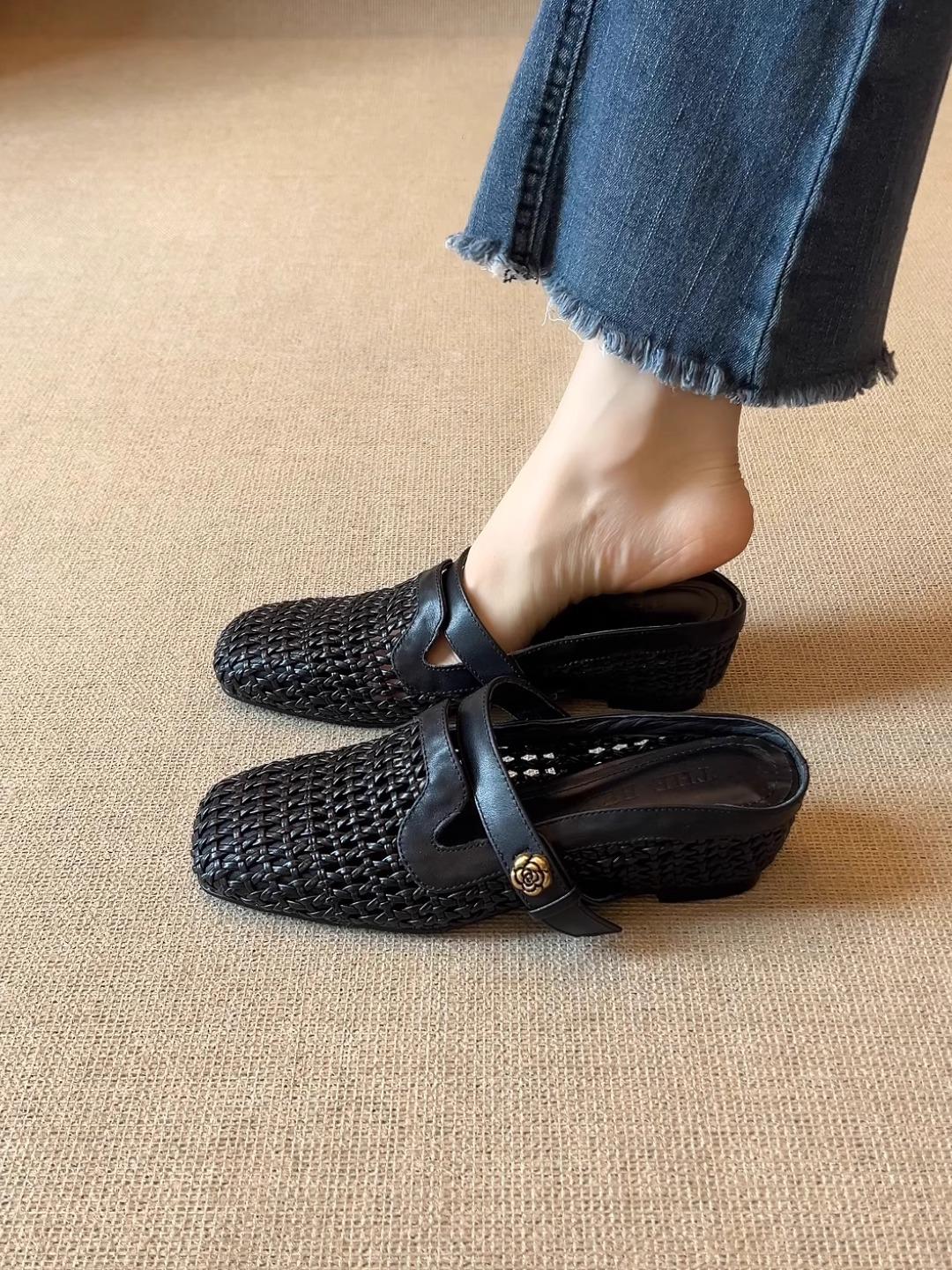 Натуральная кожа~ ретро камелия сумка голова сандалии на одной перемычке ленивые на одной педали уличные тапочки женские летние уличные полушлепанцы 40
Натуральная кожа~ ретро камелия сумка голова сандалии на одной перемычке ленивые на одной педали уличные тапочки женские летние уличные полушлепанцы 40