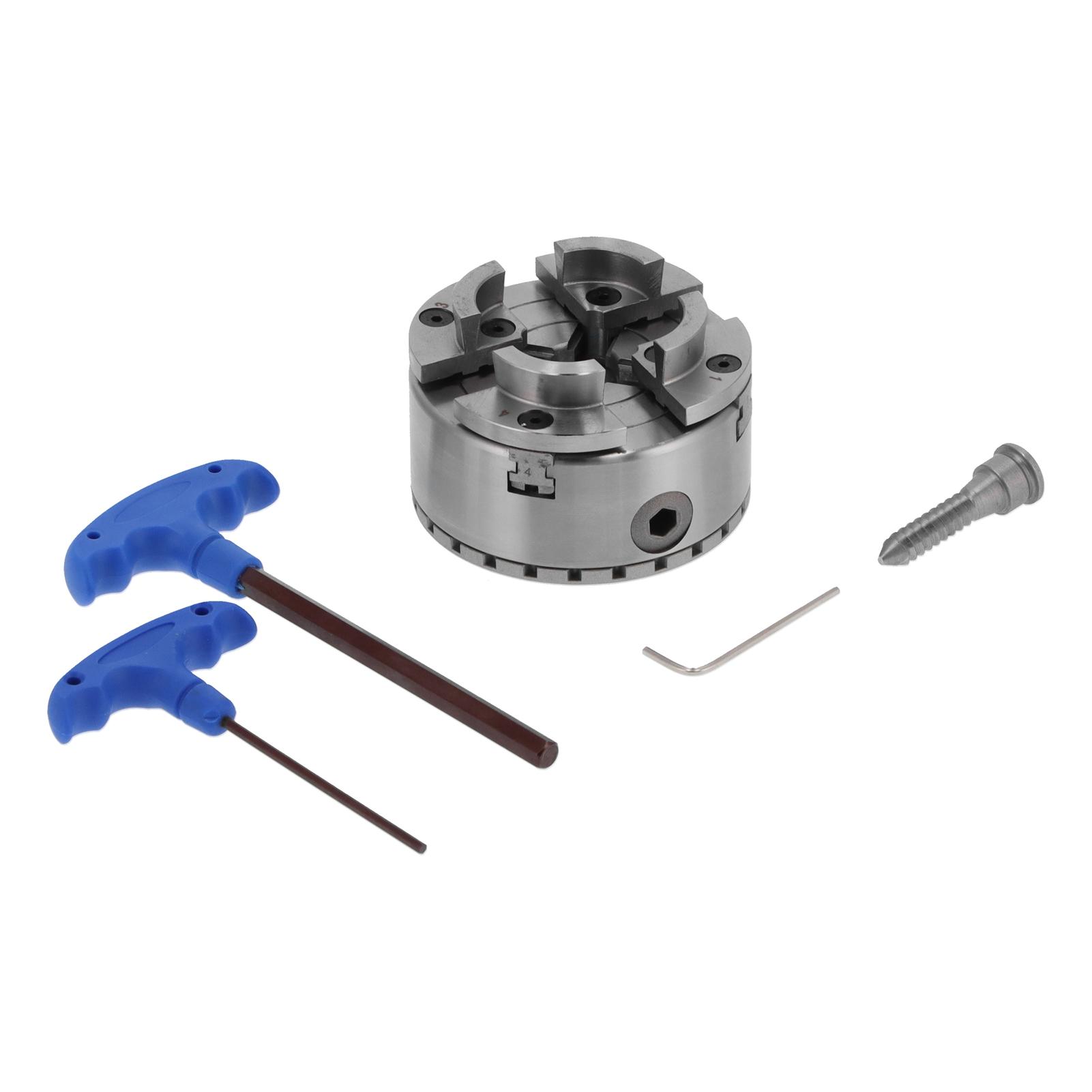 Самоцентрирующийся токарный патрон, набор для тяжелого деревообрабатывающего инструмента с интерфейсом 1 дюйм 8 KP96E 4 дюйма
Самоцентрирующийся токарный патрон, набор для тяжелого деревообрабатывающего инструмента с интерфейсом 1 дюйм 8 KP96E 4 дюйма