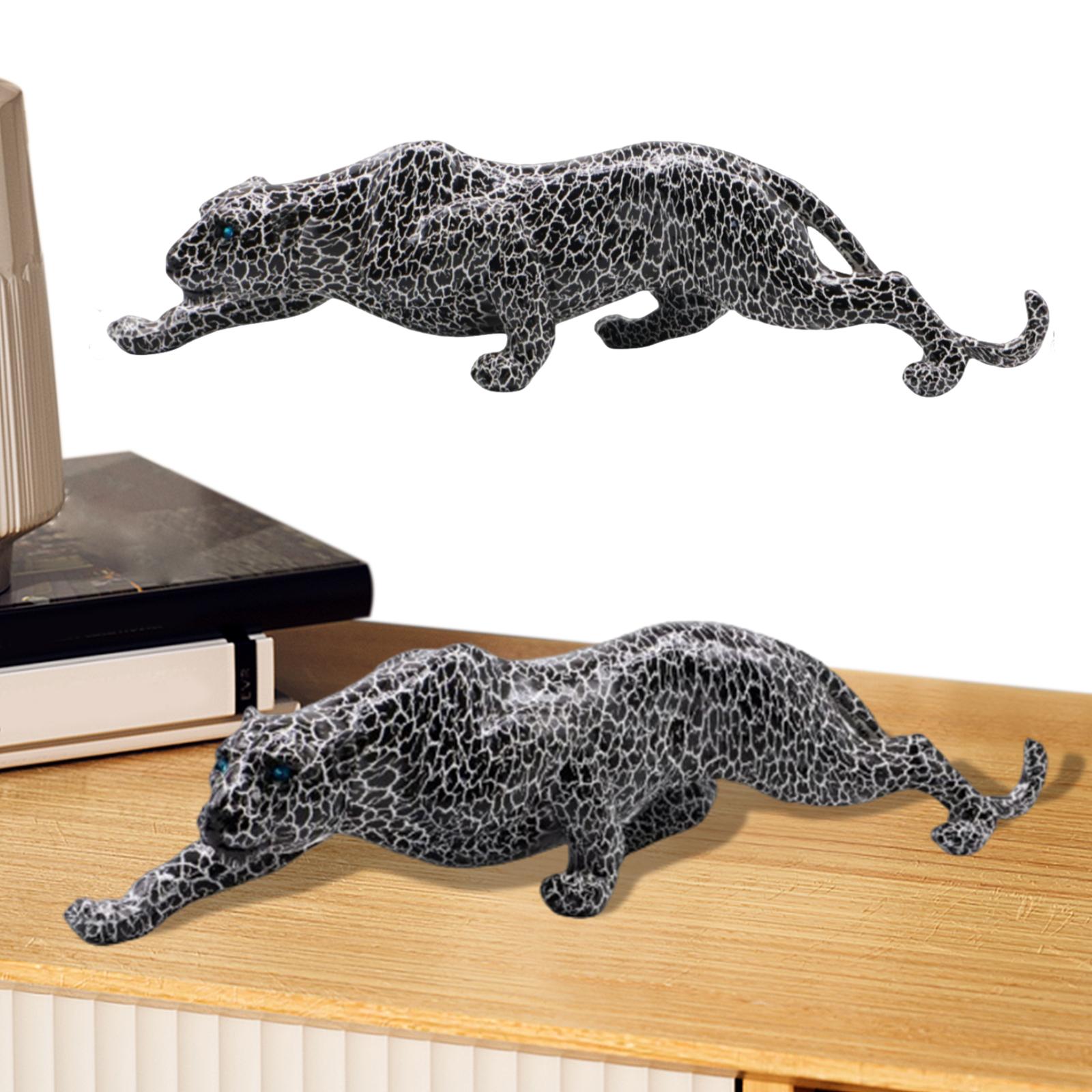 Leopard Statue Resin Pantther Simulation Animal Figurine Walking Cheetah Ornament for Modern Home Office China Mainland
Leopard Statue Resin Pantther Simulation Animal Figurine Walking Cheetah Ornament for Modern Home Office China Mainland