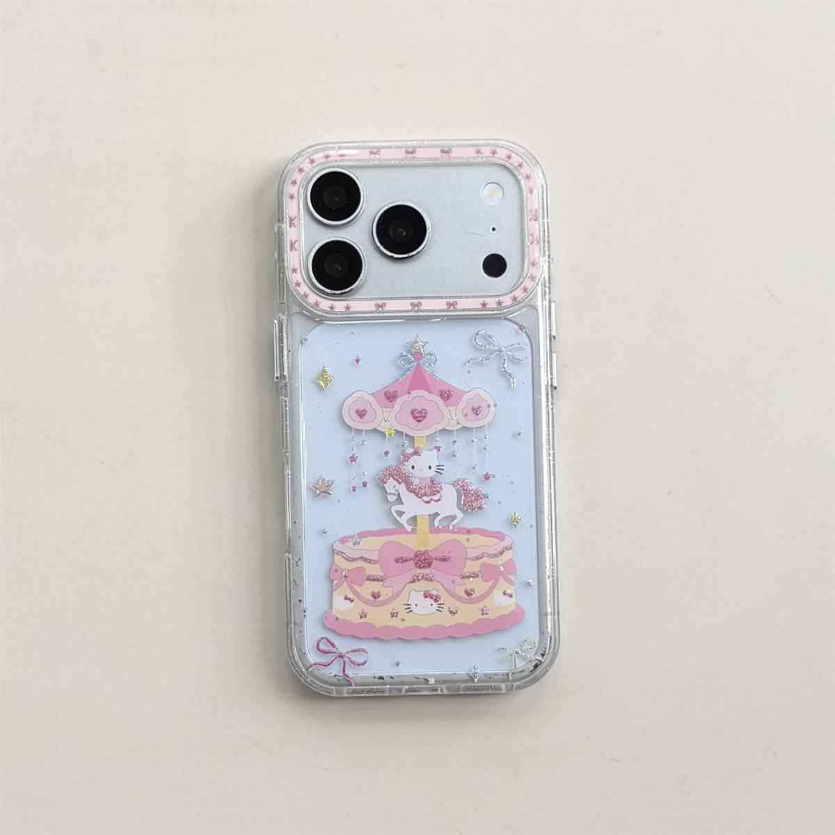 Gilded Resin Horse & Cat Design iPhone 14/13 Compatible Pro Max Drop-proof Case iPhone 17
Gilded Resin Horse & Cat Design iPhone 14/13 Compatible Pro Max Drop-proof Case iPhone 17