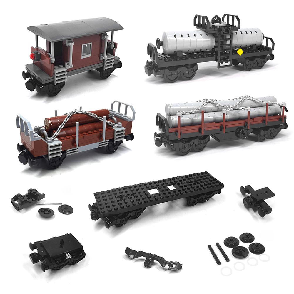 City train building blocks DIY modified accessories, creative MOC assembly track train carriage expansion set, base, wheel parts
City train building blocks DIY modified accessories, creative MOC assembly track train carriage expansion set, base, wheel parts