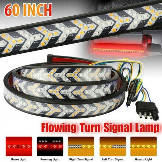 12V LED Light Tailgate Bar Strip Turn Singal Brake Reverse Tail Warning Lamps
12V LED Light Tailgate Bar Strip Turn Singal Brake Reverse Tail Warning Lamps