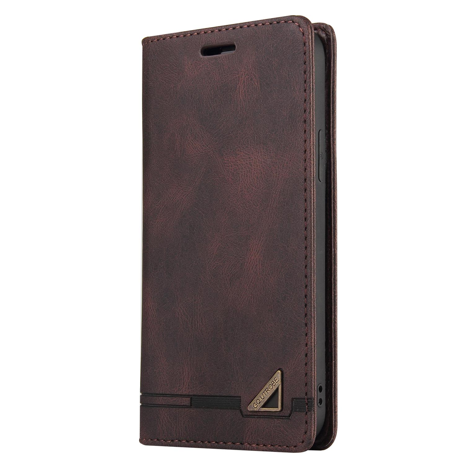 GQ.UTROBE 008 Series Skin-Touch Feeling Leather Case for Samsung Galaxy A13 4G,RFID Blocking Shockproof Anti-fall Stand Wallet Phone Shell Coffee
GQ.UTROBE 008 Series Skin-Touch Feeling Leather Case for Samsung Galaxy A13 4G,RFID Blocking Shockproof Anti-fall Stand Wallet Phone Shell Coffee