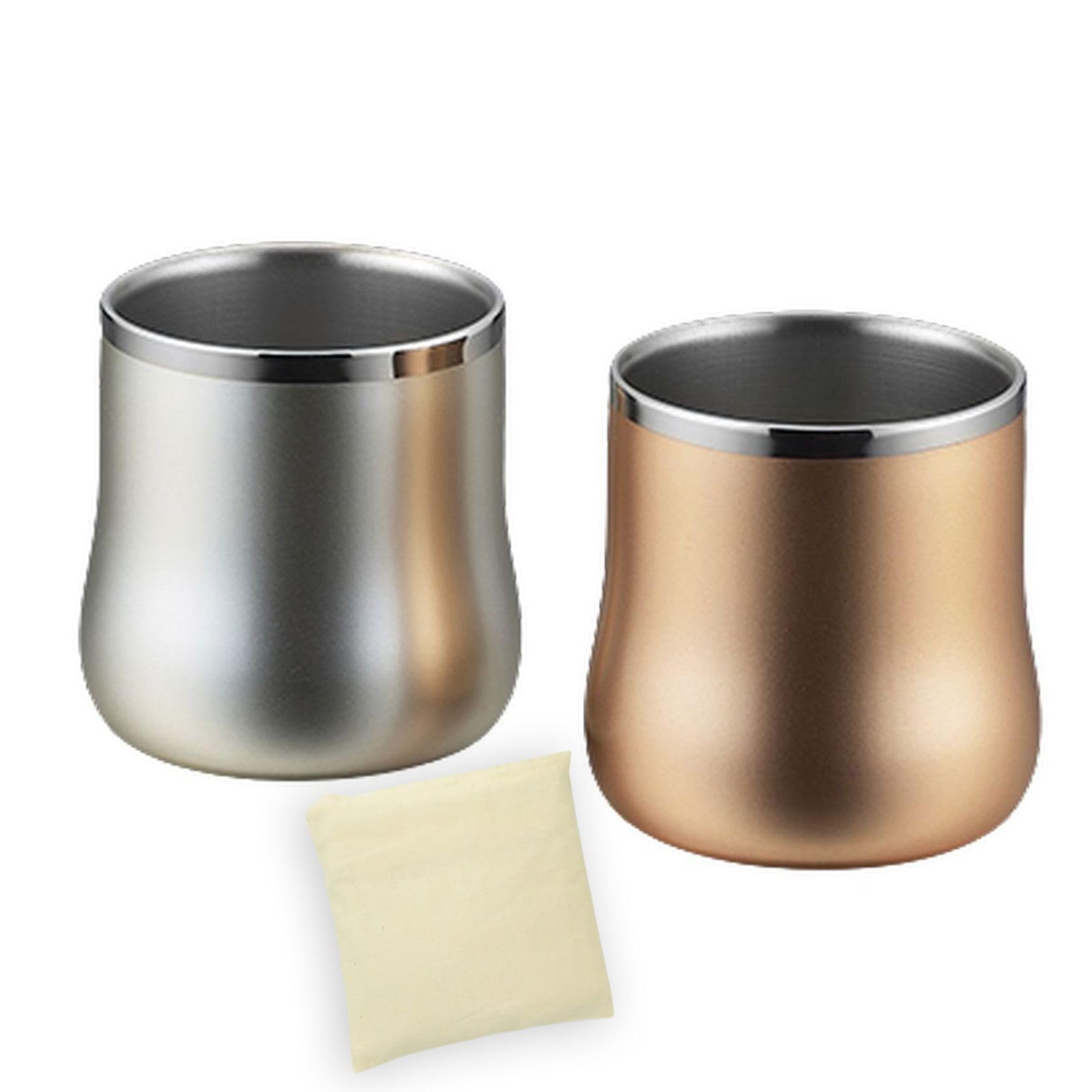 Tumbler Stainless Steel Double Wall DX Free Cup Pair Champagne Silver 230ml Made in Japan with SimpleBag Made in J-kitchens 18/8 Gold/Champagne (Set
Tumbler Stainless Steel Double Wall DX Free Cup Pair Champagne Silver 230ml Made in Japan with SimpleBag Made in J-kitchens 18/8 Gold/Champagne (Set
