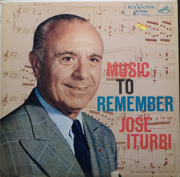 LP Record JOSÉ ITURBI, FRÉDÉRIC CHOPIN, PYOTR - Music To Remember LM1981 RCA Victor Red 1956 US Classical Used
LP Record JOSÉ ITURBI, FRÉDÉRIC CHOPIN, PYOTR - Music To Remember LM1981 RCA Victor Red 1956 US Classical Used