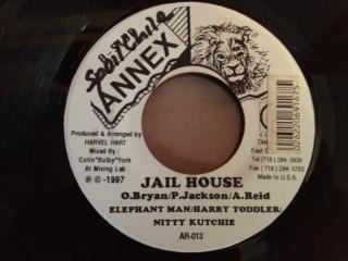 7inch Record ELEPHANT MAN & HARRY TODDLER & NITT - Jail House AR013 Annex 1997 US Reggae, Ska & Dub Used
7inch Record ELEPHANT MAN & HARRY TODDLER & NITT - Jail House AR013 Annex 1997 US Reggae, Ska & Dub Used
