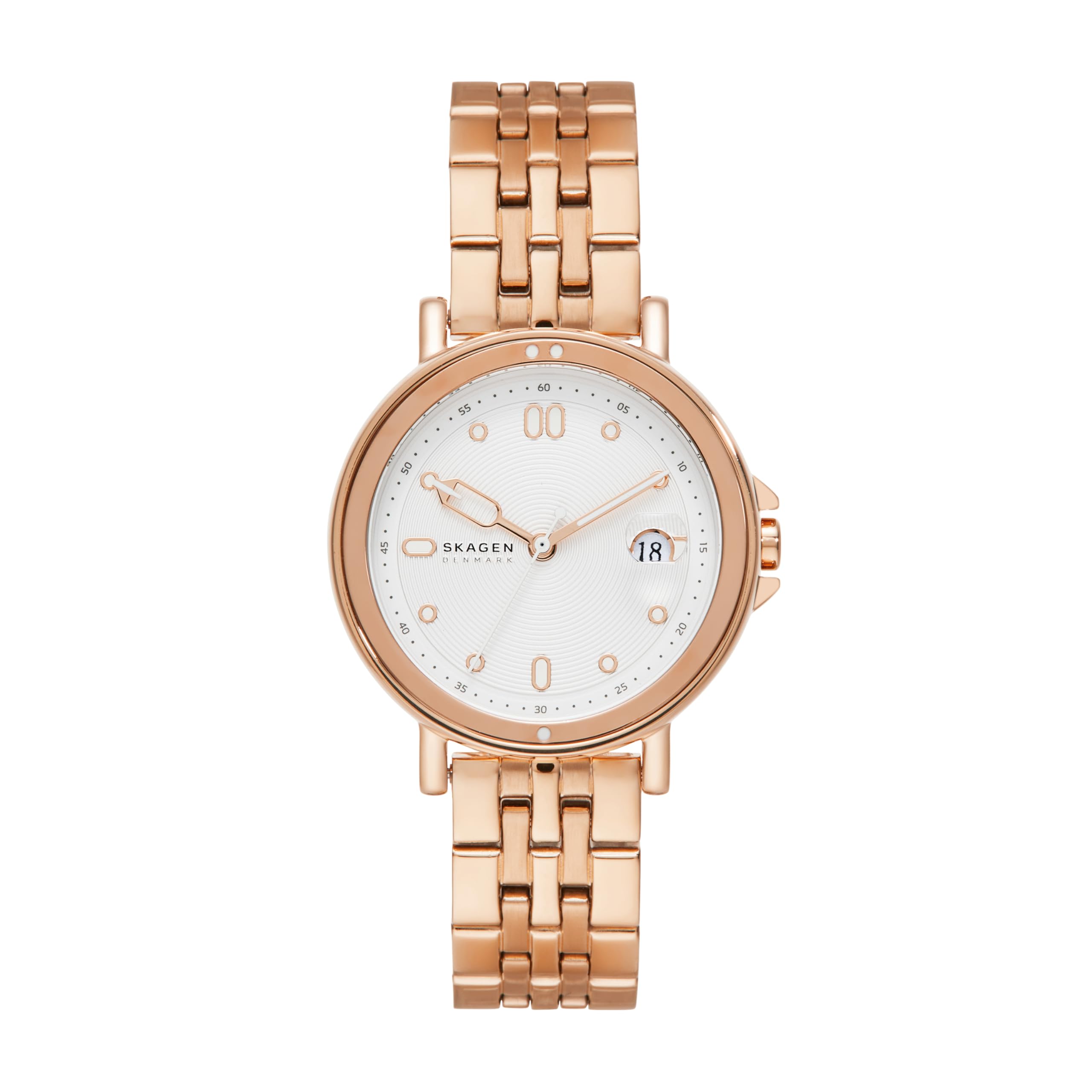 Skagen Women s SIGNATUR LILLE SPORT Three-Hand Date Rose Gold-Tone Stainless Steel Watch, SKW3136
Skagen Women s SIGNATUR LILLE SPORT Three-Hand Date Rose Gold-Tone Stainless Steel Watch, SKW3136