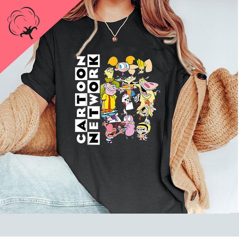 Anime Shirt Cartoon Network Characters Graphic TShirts Unisex Women Breathable Soft Casual Round Neck Short Sleeve Spring Summer S
Anime Shirt Cartoon Network Characters Graphic TShirts Unisex Women Breathable Soft Casual Round Neck Short Sleeve Spring Summer S