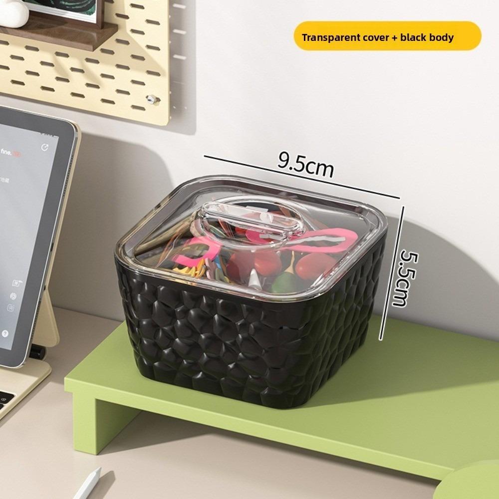 Transparent Desktop Storage Box Silver Plated with Lid Hair Jewelry Case Large Capacity Plastic Jewelry Organizer Box Hair Rope
Transparent Desktop Storage Box Silver Plated with Lid Hair Jewelry Case Large Capacity Plastic Jewelry Organizer Box Hair Rope