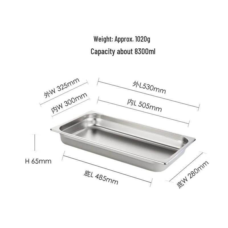 HEC CURTA Stainless Steel Gastronorm Pan Gift Set
HEC CURTA Stainless Steel Gastronorm Pan Gift Set