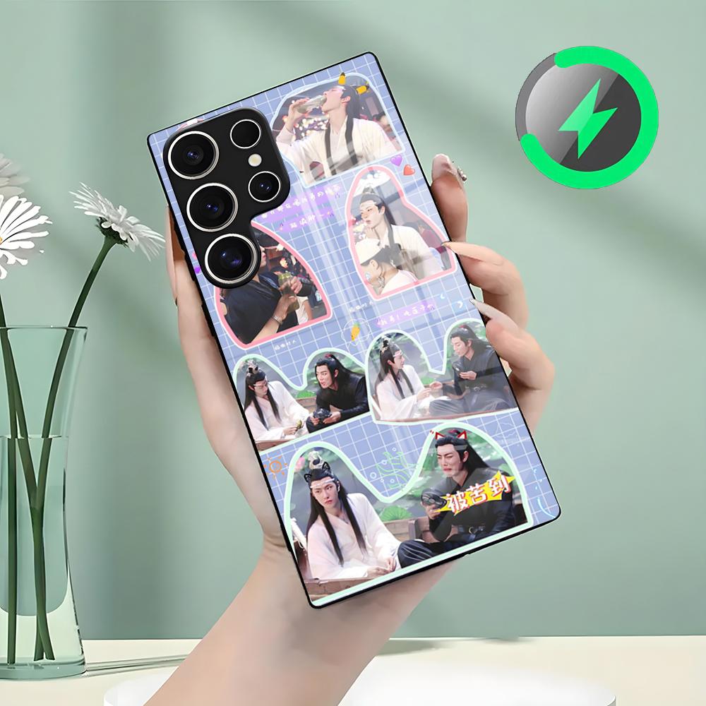 Wang Yibo XiaoZhan Phone Case For Samsung S26 S25 S24 S23 S22 S21 S20 Edge Ultra Plus FE For Magsafe Glass Case Galaxy S24
Wang Yibo XiaoZhan Phone Case For Samsung S26 S25 S24 S23 S22 S21 S20 Edge Ultra Plus FE For Magsafe Glass Case Galaxy S24