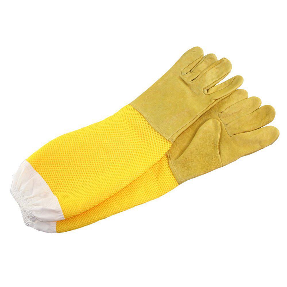 Beekeeper Anti-bee Gloves Beekeeping Protective Sleeves Ventilated Sheepskin And Canvas For Apiculture Tools Beekeeping Gloves S жёлтый
Beekeeper Anti-bee Gloves Beekeeping Protective Sleeves Ventilated Sheepskin And Canvas For Apiculture Tools Beekeeping Gloves S жёлтый