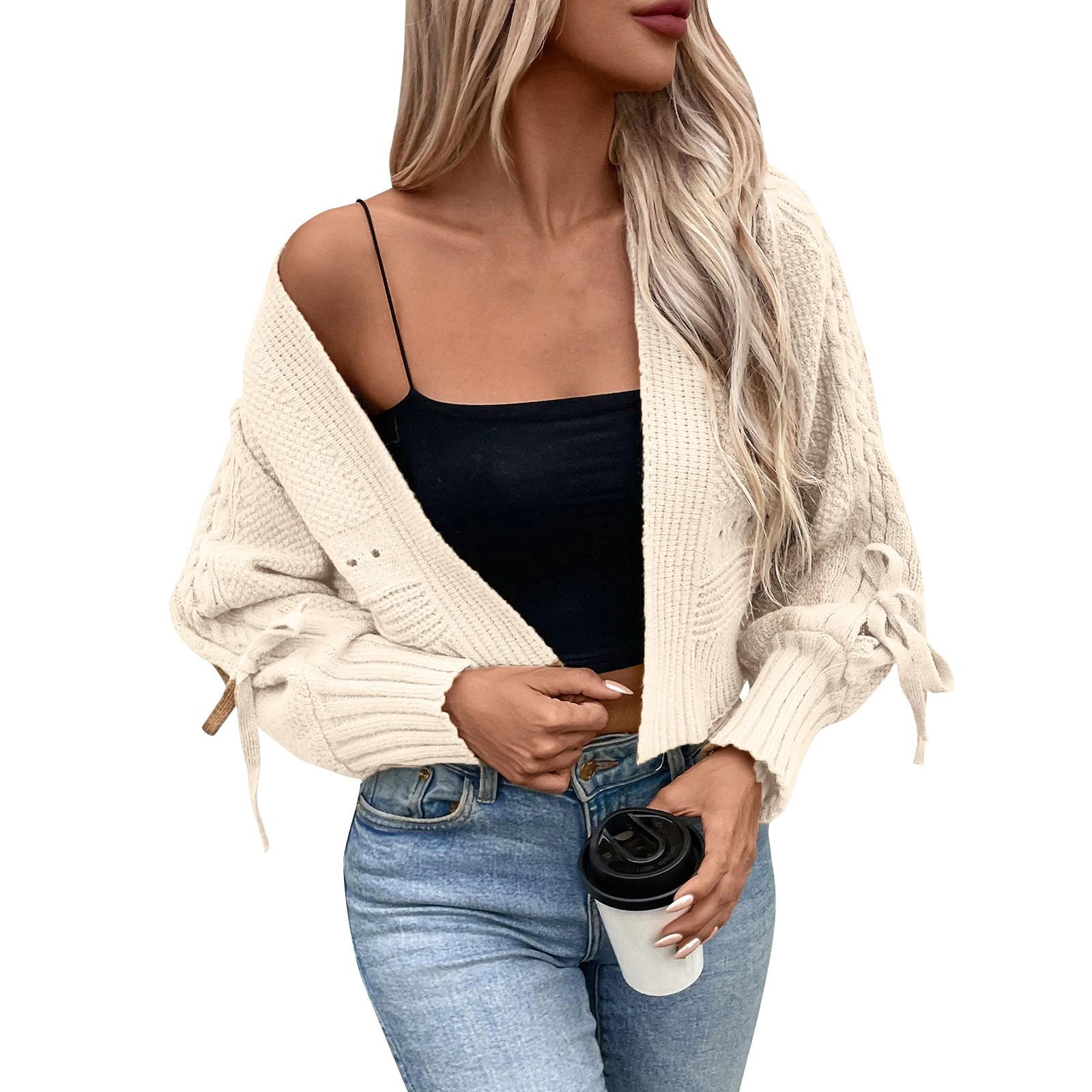 Женский короткий вязаный свободный кардиган с длинным рукавом и застежкой на пуговицы XL бежевый
Женский короткий вязаный свободный кардиган с длинным рукавом и застежкой на пуговицы XL бежевый