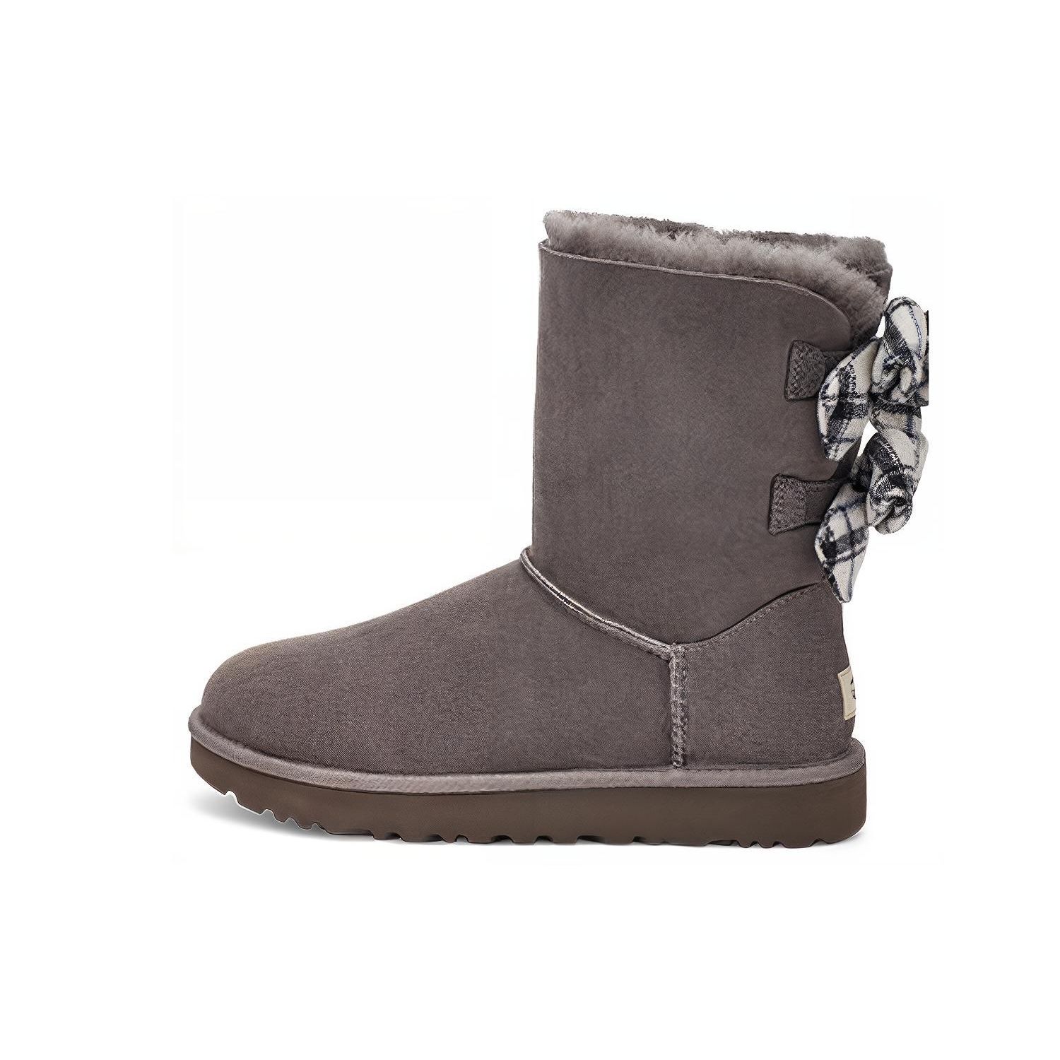 UGG Теплые, прочные, нескользящие, короткие зимние сапоги из овчины с клетчатой лентой, женские сапоги, серые 1118935-CHRC 39
UGG Теплые, прочные, нескользящие, короткие зимние сапоги из овчины с клетчатой лентой, женские сапоги, серые 1118935-CHRC 39