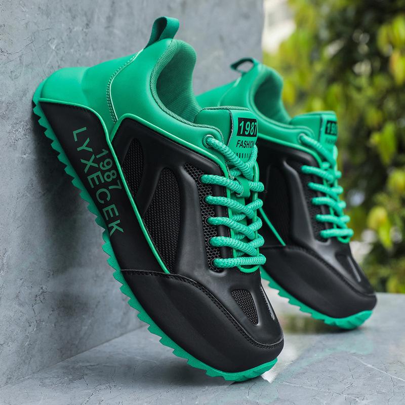 Men s shoes spring 2024 new casual running sports shoes men s heightening summer breathable little white daddy trendy shoes 39
Men s shoes spring 2024 new casual running sports shoes men s heightening summer breathable little white daddy trendy shoes 39
