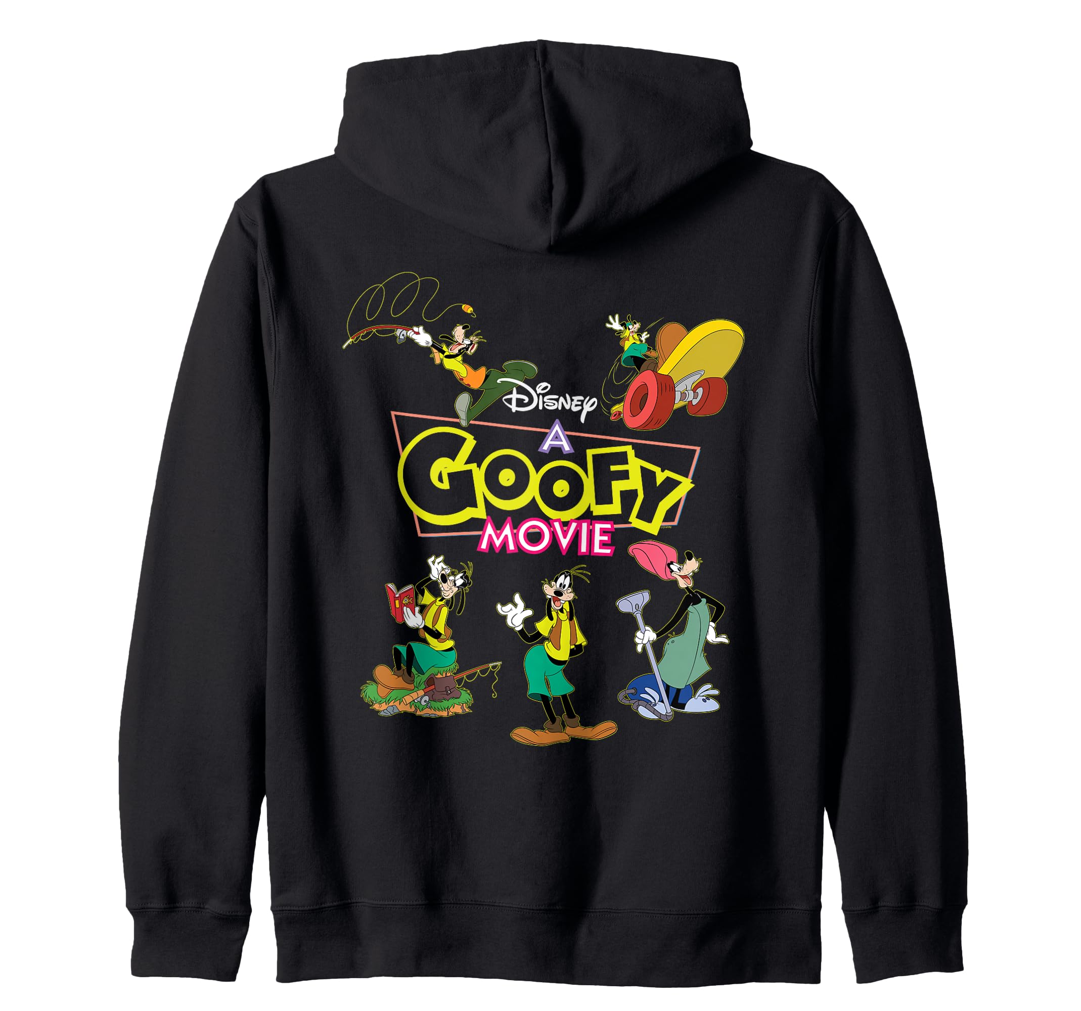 Disney A Goofy Movie 30th Anniversary Goofy s Goofy Moments Zip-Up Hoodie
Disney A Goofy Movie 30th Anniversary Goofy s Goofy Moments Zip-Up Hoodie