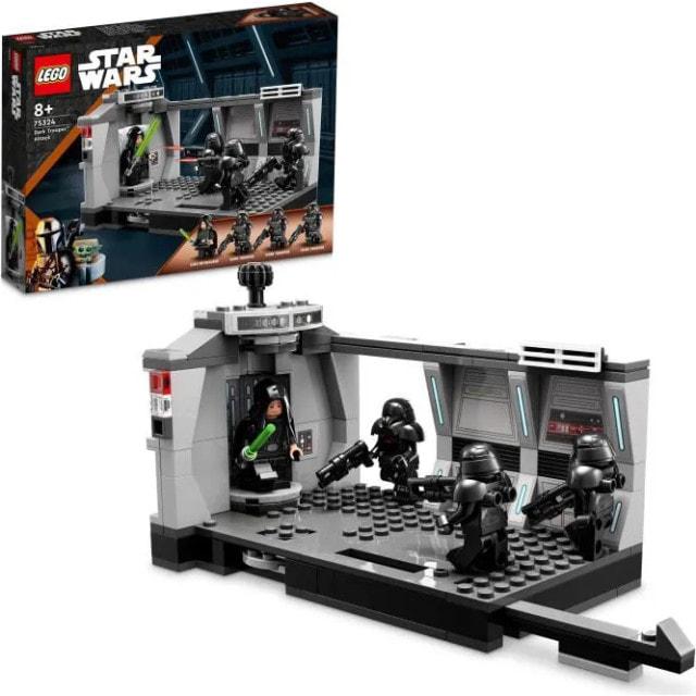 LEGO 75324 Звездные войны Атака темных солдат, мандалорские игры в Bauen mit Minifigur Luke Skywalker und seinem Lichtschwert
LEGO 75324 Звездные войны Атака темных солдат, мандалорские игры в Bauen mit Minifigur Luke Skywalker und seinem Lichtschwert