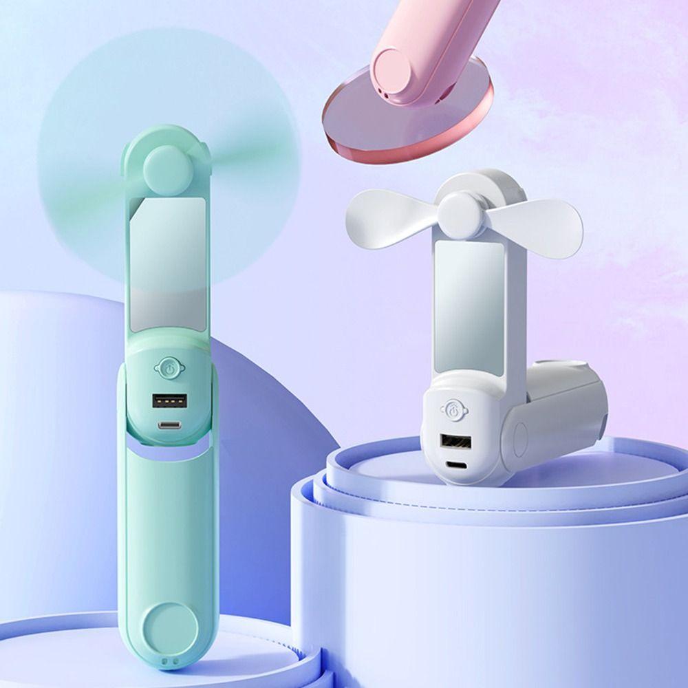 Adjustable Mini Handheld Foldable Fan 5 in 1 Personal Desk Fan Portable Cooling Fan Travel Use білий
Adjustable Mini Handheld Foldable Fan 5 in 1 Personal Desk Fan Portable Cooling Fan Travel Use білий