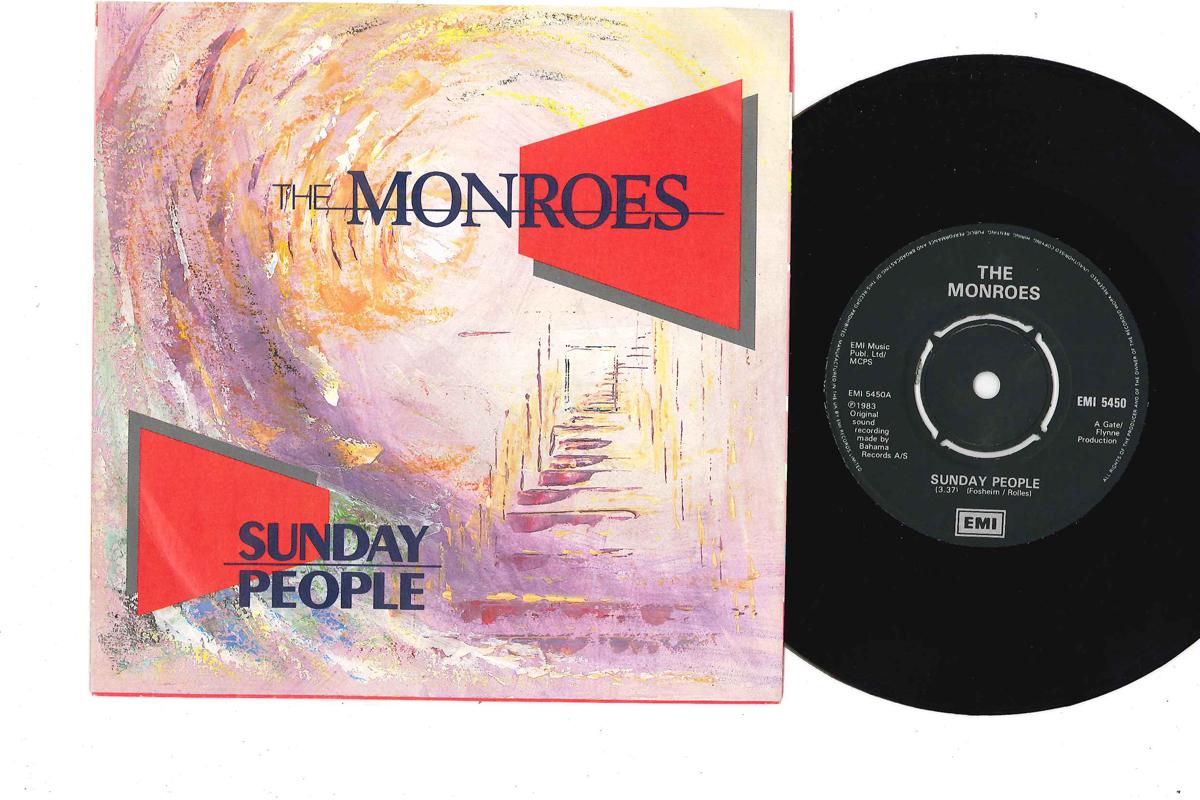 7inch Record MONROES - Sunday People / Move In Closer EMI5450 EMI 1984 UK Pop Used
7inch Record MONROES - Sunday People / Move In Closer EMI5450 EMI 1984 UK Pop Used