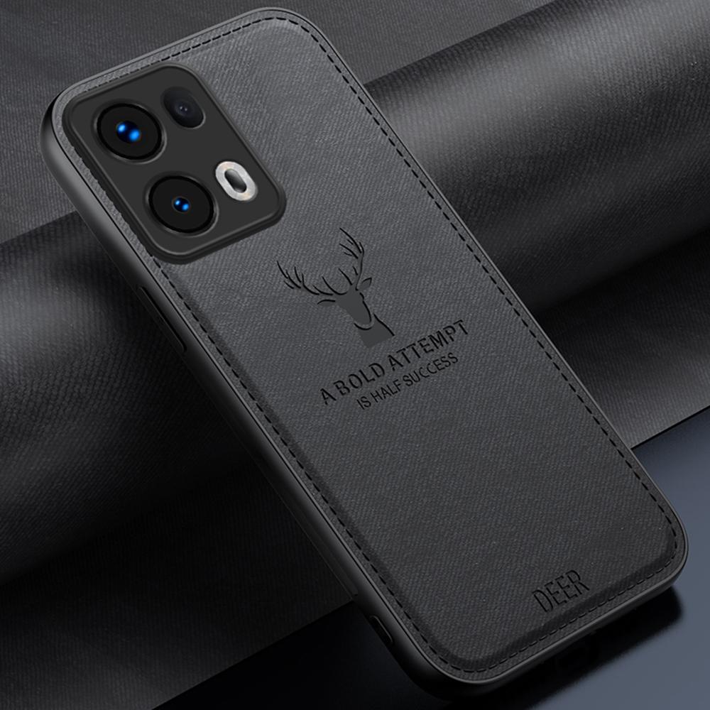 For Oppo Reno13 Pro 5G Case Deer Pattern Cloth Texture PU Leather Hybrid Phone Cover Grey
For Oppo Reno13 Pro 5G Case Deer Pattern Cloth Texture PU Leather Hybrid Phone Cover Grey
