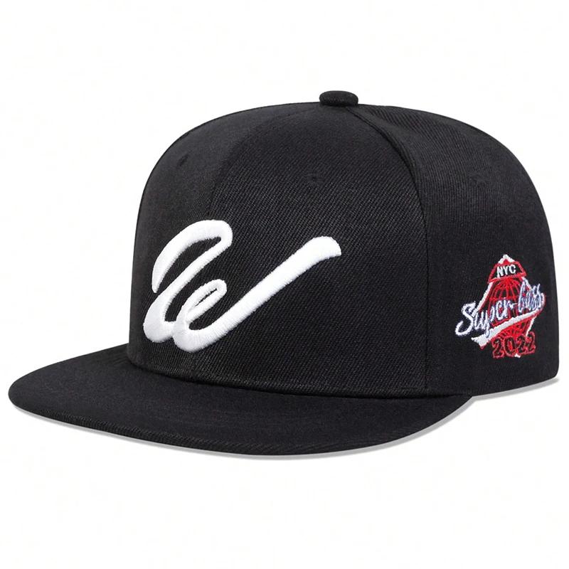 Unisex W Letter Embroidery Hip-hop Hats Spring Autumn Outdoor Adjustable Casual Baseball Caps Sunscreen Hat Sports Cap чорний
Unisex W Letter Embroidery Hip-hop Hats Spring Autumn Outdoor Adjustable Casual Baseball Caps Sunscreen Hat Sports Cap чорний