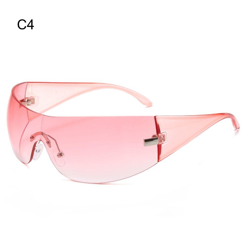 Футуристические модные солнцезащитные очки Owersized Y2K для женщин и мужчин, солнцезащитные очки без оправы, цельные, модные солнцезащитные очки в стиле хип-хоп
Футуристические модные солнцезащитные очки Owersized Y2K для женщин и мужчин, солнцезащитные очки без оправы, цельные, модные солнцезащитные очки в стиле хип-хоп