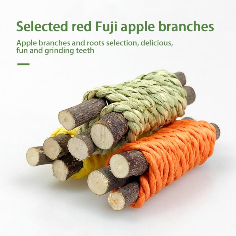 3PCS Wood Chew Stick Small Pet Grinding Rod Bite Toy Teeth Clean Branch Molar Toy Rod for Hamster Chinchillas Rabbit Guinea Pig
3PCS Wood Chew Stick Small Pet Grinding Rod Bite Toy Teeth Clean Branch Molar Toy Rod for Hamster Chinchillas Rabbit Guinea Pig