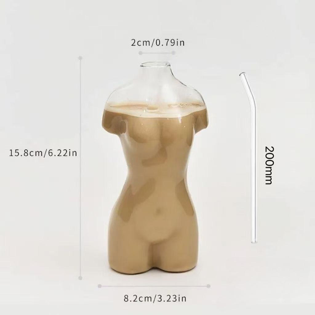Creative Human Body Glass Wine Drinkware Cocktail Tumbler Juice Cup Funny Kitchen Coffee Latte High-footed Mug Glassware Barware 301-400ml
Creative Human Body Glass Wine Drinkware Cocktail Tumbler Juice Cup Funny Kitchen Coffee Latte High-footed Mug Glassware Barware 301-400ml