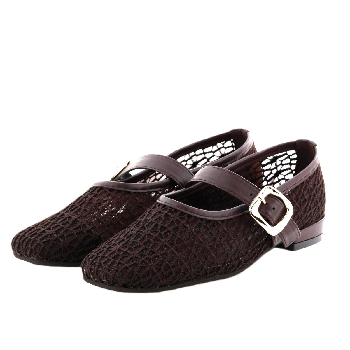 Soft tulle cushioned HIMIKO tulle flat Mary Jane pumps 661115 Dark Brown 230 (Himiko)
Soft tulle cushioned HIMIKO tulle flat Mary Jane pumps 661115 Dark Brown 230 (Himiko)