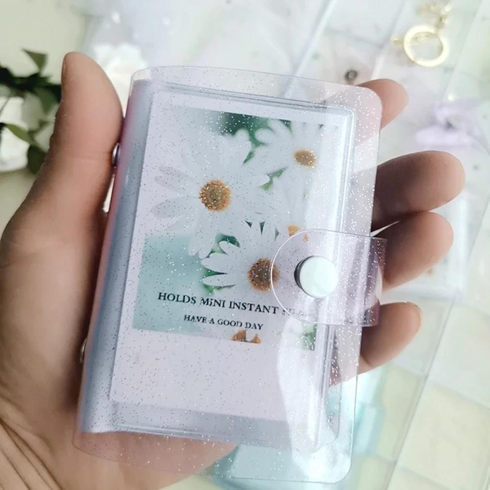 Цветные прозрачные блестящие папки-альбомы Мини-фотоальбом Instax Альбом Держатель для карточек Фотоальбом 
Цветные прозрачные блестящие папки-альбомы Мини-фотоальбом Instax Альбом Держатель для карточек Фотоальбом