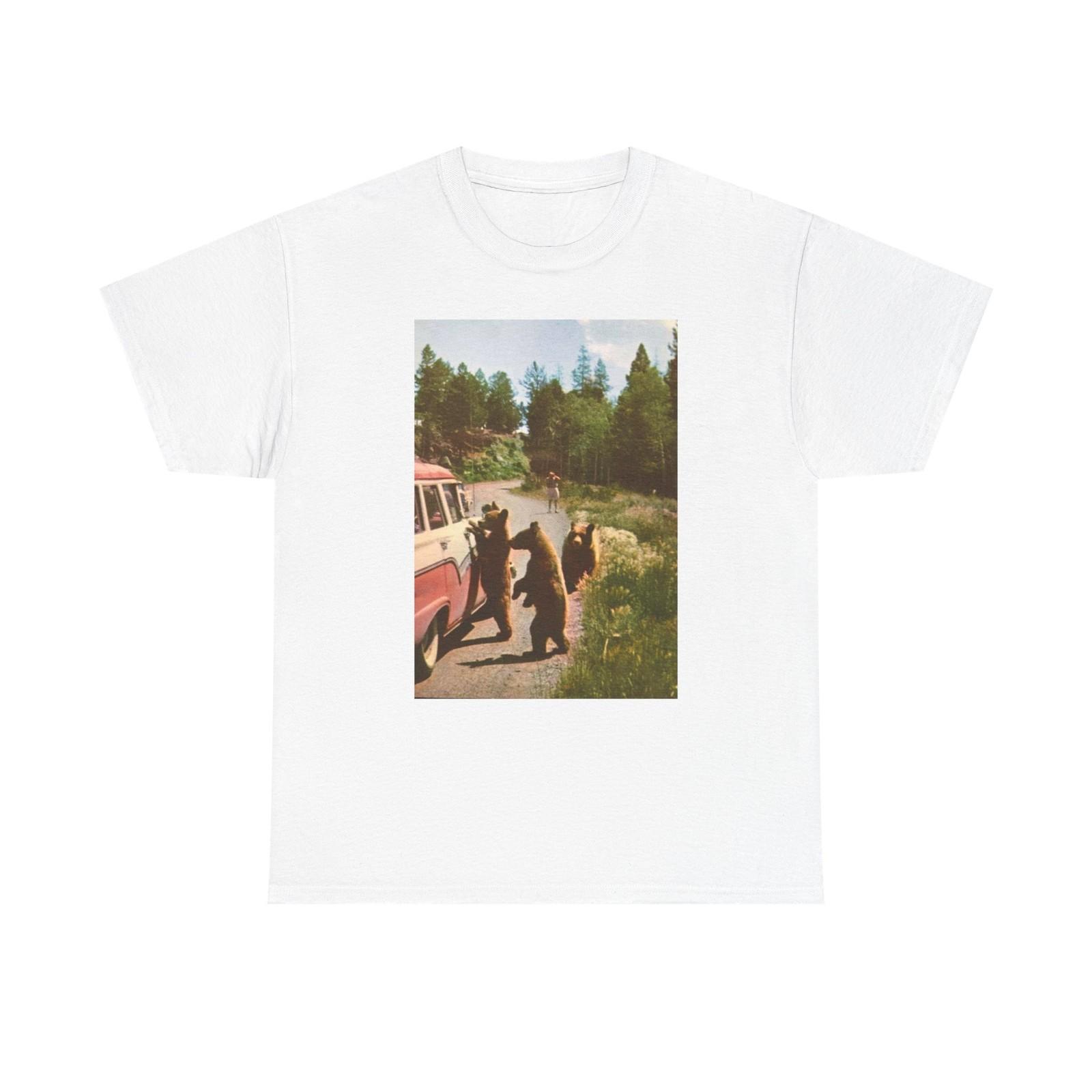 Funny Bears In The Forest 70s Graphic T-Shirt Mens Womens Tees Top Unisex Heavy Cotton Tee NEW S
Funny Bears In The Forest 70s Graphic T-Shirt Mens Womens Tees Top Unisex Heavy Cotton Tee NEW S