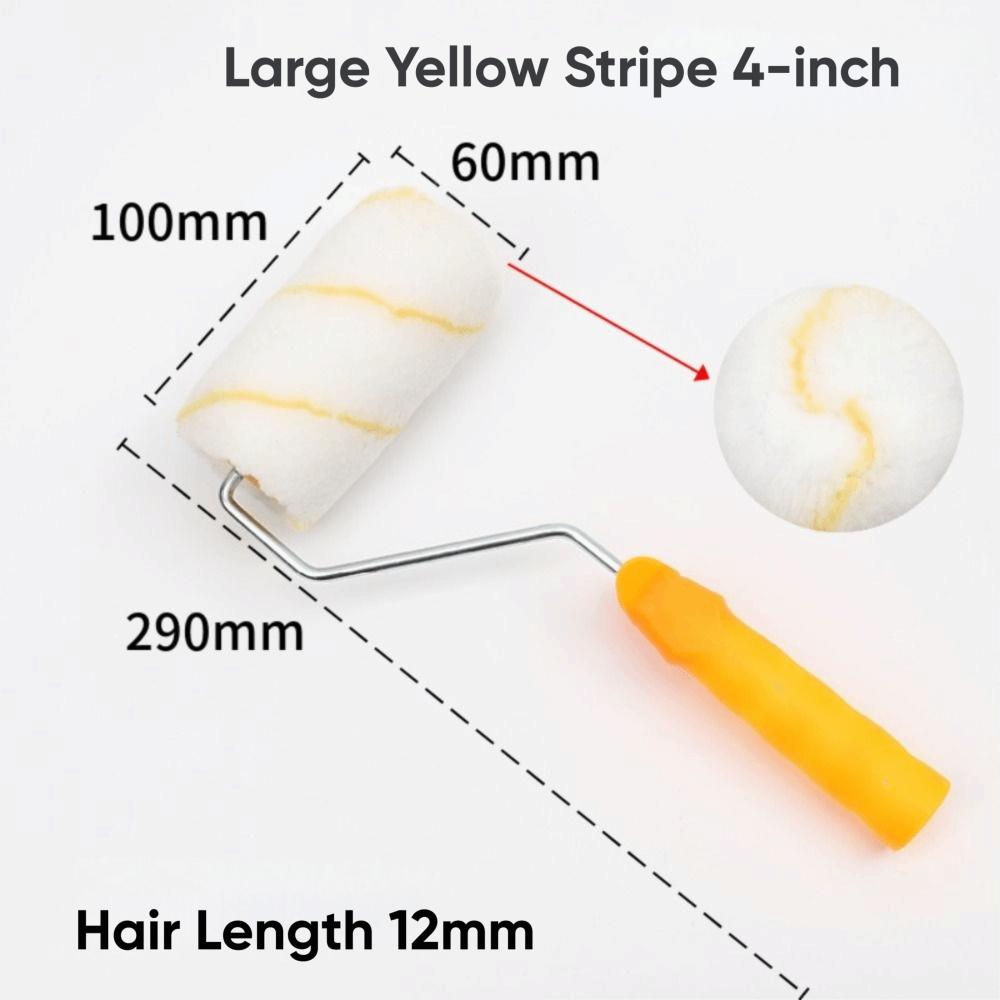 1Set/11PCS 4-12 Inch Roller Brush Long-Haired 360° Rotation Paint Roller Kit Replaceable Brush Head Polyester Blend
1Set/11PCS 4-12 Inch Roller Brush Long-Haired 360° Rotation Paint Roller Kit Replaceable Brush Head Polyester Blend