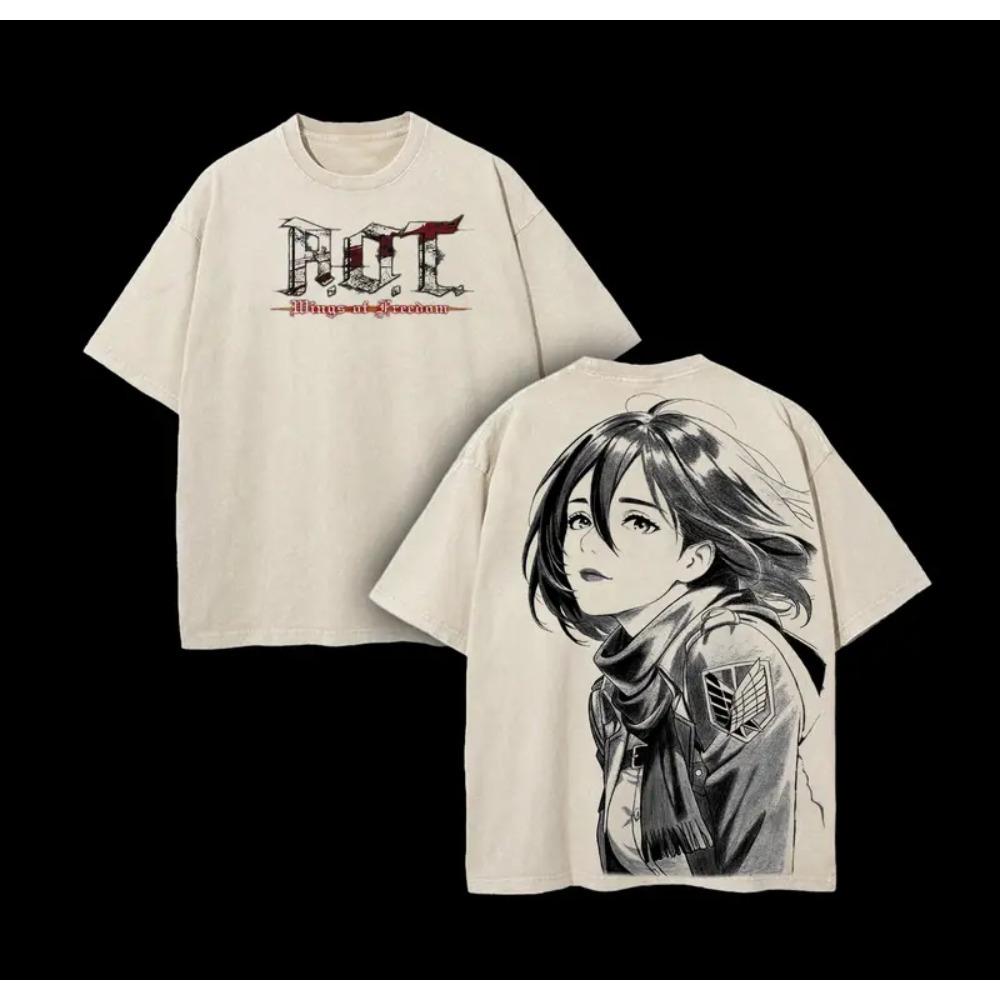 Manga Attack On Titan Mikasa Printed Tee Men Women Clothing Washed Cotton T-shirt Vintage Casual T Shirt Harajuku Male Tshirt XXL бежевий
Manga Attack On Titan Mikasa Printed Tee Men Women Clothing Washed Cotton T-shirt Vintage Casual T Shirt Harajuku Male Tshirt XXL бежевий