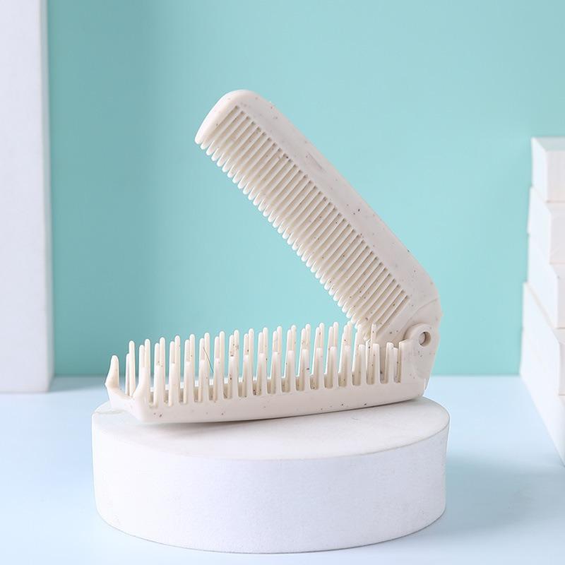 Portable Foldable Dual-Use Comb Hairbrush with Soft Bristles Compact Design for Travel and Daily Use Easy to Carry and Store One Size бежевый
Portable Foldable Dual-Use Comb Hairbrush with Soft Bristles Compact Design for Travel and Daily Use Easy to Carry and Store One Size бежевый