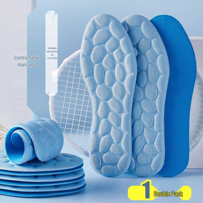 Men s Sports Insoles: Anti-Fatigue, Breathable, Comfortable, Sweat-Absorbing, Pebble Massage for All-Day Standing. Size 37/38
Men s Sports Insoles: Anti-Fatigue, Breathable, Comfortable, Sweat-Absorbing, Pebble Massage for All-Day Standing. Size 37/38