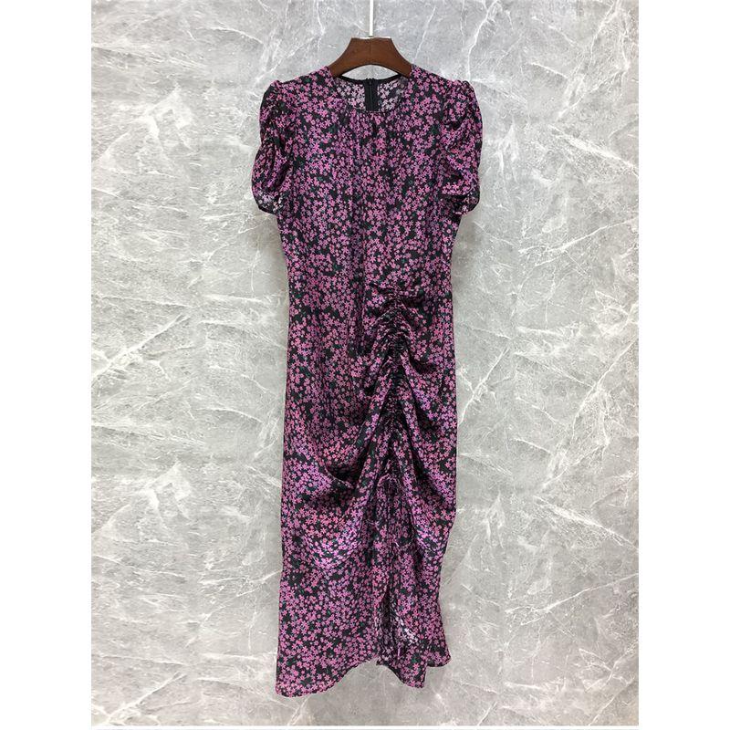 Women s Floral Dress 45cc04, 8-Fold Silk Puff Sleeves Ruched Dress Summer European Goods
Women s Floral Dress 45cc04, 8-Fold Silk Puff Sleeves Ruched Dress Summer European Goods