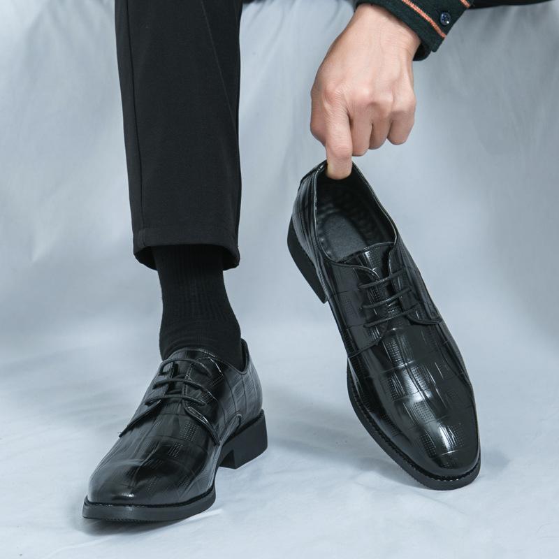 Large size business dress pointed leather shoes men s 2025 spring and autumn business dress pointed young groom wedding shoes 38 чёрный
Large size business dress pointed leather shoes men s 2025 spring and autumn business dress pointed young groom wedding shoes 38 чёрный
