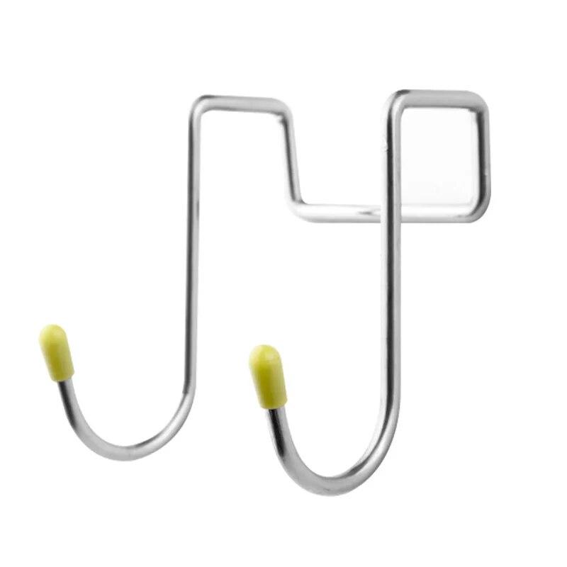 Двойные крючки из нержавеющей стали для полотенец, многоцелевые вешалки для шкафов, вешалки для ванных комнат, кухонных шкафов, гардеробов жёлтый
Двойные крючки из нержавеющей стали для полотенец, многоцелевые вешалки для шкафов, вешалки для ванных комнат, кухонных шкафов, гардеробов жёлтый