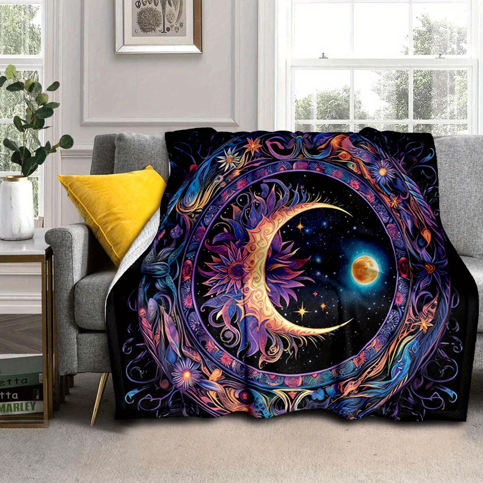 1pc Beautiful Moon Printed Blanket,Soft And Comfortable Blanket, Travel Sofa Bed, Office Home Decor, Birthday Gift Blanket, Boys, Girls 130cmx150cm
1pc Beautiful Moon Printed Blanket,Soft And Comfortable Blanket, Travel Sofa Bed, Office Home Decor, Birthday Gift Blanket, Boys, Girls 130cmx150cm