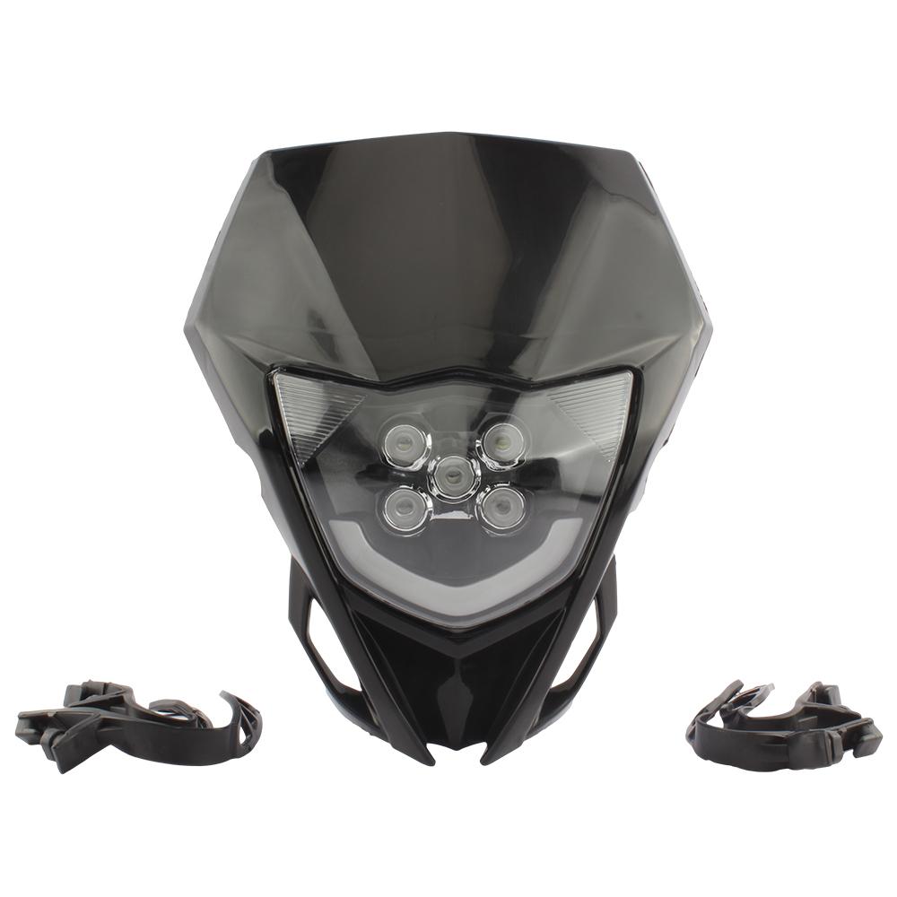 Motorcycle LED Head Light Fairing For Yamaha WR YZ 250 450 Headlight Plate Dirt Bike Motorbike Accessories Supermoto Enduro чорний
Motorcycle LED Head Light Fairing For Yamaha WR YZ 250 450 Headlight Plate Dirt Bike Motorbike Accessories Supermoto Enduro чорний
