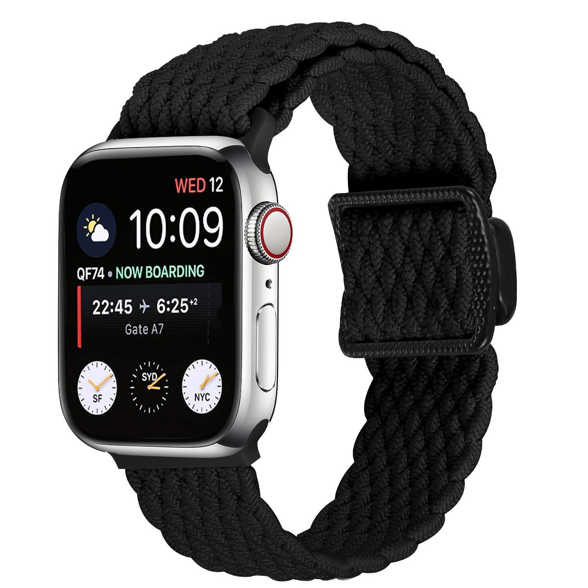 Nylon Strap for Apple Watch Series 10 9 8 7 SE 6 5 4 3 2 1 42mm 41mm 40mm 38mm Braided Watch Band with Magnetic Buckle Purple
Nylon Strap for Apple Watch Series 10 9 8 7 SE 6 5 4 3 2 1 42mm 41mm 40mm 38mm Braided Watch Band with Magnetic Buckle Purple