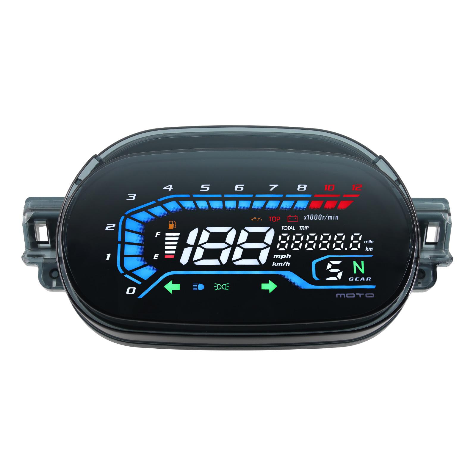 Для мотоцикла YAMAHA одометр поездки цифровой приборной панели мотоцикла индикатор общего пробега км/ч миль/ч 12000 об/мин для yamaha Y125ZR Y125Z чёрный
Для мотоцикла YAMAHA одометр поездки цифровой приборной панели мотоцикла индикатор общего пробега км/ч миль/ч 12000 об/мин для yamaha Y125ZR Y125Z чёрный