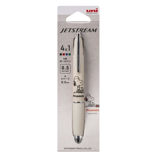 Mitsubishi Pencil Multi-Function Pen Jet Stream 4&1 0.5 Limited Peanuts Snoopy Greige MSXE516PN5SGR
Mitsubishi Pencil Multi-Function Pen Jet Stream 4&1 0.5 Limited Peanuts Snoopy Greige MSXE516PN5SGR
