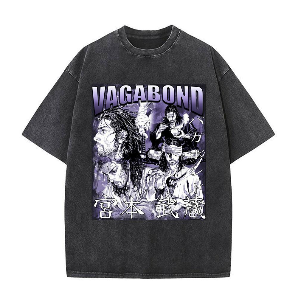 Vintage Washed Anime Vagabond Miyamoto Musashi Graphic Tshirts Men Women Clothing Oversized Short Sleeve T Shirts Streetwear S
Vintage Washed Anime Vagabond Miyamoto Musashi Graphic Tshirts Men Women Clothing Oversized Short Sleeve T Shirts Streetwear S