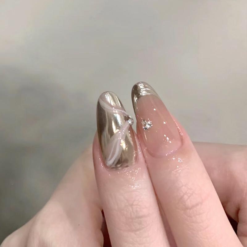 Handcrafted Polka Dot Cat Eye Luxury Manicure: Long-Lasting Medium Almond False Nail Stickers Polka Dot Ribbon Almond M
Handcrafted Polka Dot Cat Eye Luxury Manicure: Long-Lasting Medium Almond False Nail Stickers Polka Dot Ribbon Almond M