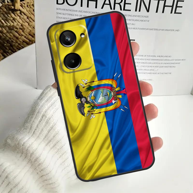Ecuador Flag For Realme GT6 GT7 15 Pro 10 11 12 13 14 Pro Plus C55 C71 C75 C67 C63 C61 C53 C35 C65 Case Realme 14 Pro Plus
Ecuador Flag For Realme GT6 GT7 15 Pro 10 11 12 13 14 Pro Plus C55 C71 C75 C67 C63 C61 C53 C35 C65 Case Realme 14 Pro Plus